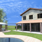 Progetto Casa 3D - 2 - Rustico in Lazio 2
